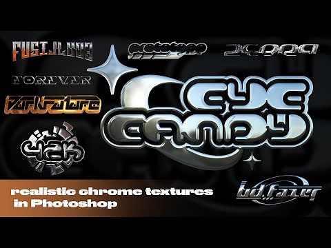 Best Chrome Effects in Photoshop with Eye Candy