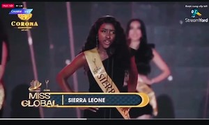 1st Runners-up for Miss Sierra Leone Adel Caroline Jusu. #Adel_Caroline_Jusu Is Now In Finals At Miss Global 2023/2024. And She's Needs Our Support And Online Votes By #Downloading #Miss_Global App On Playstore Or Android App. #freetown #waterloo | Reggie Rock Stone Entertainment