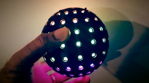 Disco Ain’t Dead: Blinky Ball Makes You Solder Inside A Dome