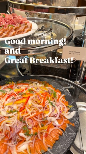 Hyatt Regency Naha Okinawa ハイアット リージェンシー 那覇 沖縄 | Good morning and have a great breakfast at sakurazaka! ご宿泊のお客さまだけがお楽しみいただけるsakurazakaの朝食。 Power Breakfastで１日のはじまりを！ | Instagram