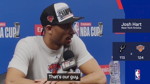 Hart shouts out Knicks superfan Spike Lee after NBA Cup triumph