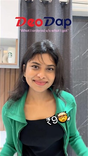 What I ordered from DeoDap v/s what I got😍🤫 #deodap #haulvideo #ytshortsviral