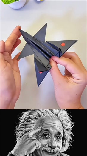 Sky Cutter Paper Plane ✈️ Long Distance Flight Zero Gravity Paper Plane - Easy & craft #shortsfeed