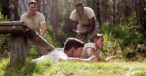 Military Soldiers Crawling Under Net During Stock Footage Video (100% Royalty-free) 1011664286 | Shutterstock