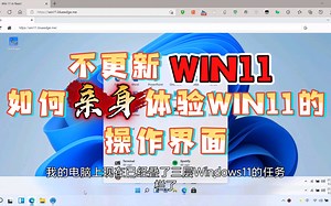 关于我用Windows11打开的Windows11运行Windows11这件事……