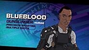 XCOM Chimera Squad - Agent Profiles Blueblood