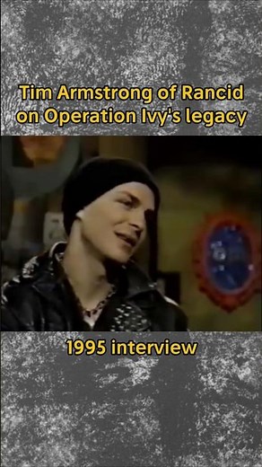 Tim Armstrong: I'm proud of Operation Ivy's legacy #rancid #timarmstrong #operationivy #opivy