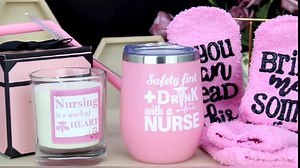 DORADREAMDEKO Nurse Gifts, Nurse Gifts for Women, Gifts for Nurses, Nurse Practitioner Gifts, Nurse Coffee Mug Cup Tumbler, Nursing Gift, Nursing Appreciation Gifts, Safety First Drink with a Nurse