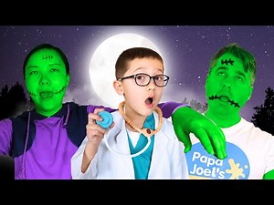 Tired ZOMBIE Epidemic in My House! | Spooky Halloween Stories by Papa Joel's English