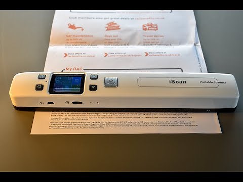 A Super Portable Photo & Document Scanner You Can Take Anywhere!