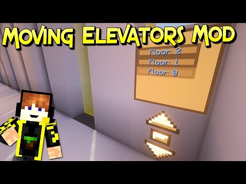 Moving Elevators Mod | El Ascensor Ideal Para Tu Base | Forge | Minecraft 1.15.2 – 1.12.2 | Español