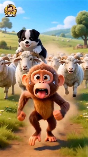 Coco Monkey Shaved the Dog's Sheep… So the Dog Got REVENGE! 😱🐑🐒