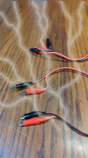 High Quality Electrical Test Leads Set with Alligator Clips, Double-Ended! #shorts