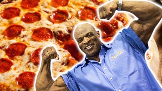 The Most Muscular PIZZA Delivery Guy