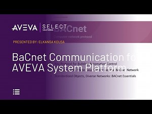 BACnet Communication for AVEVA System Platform