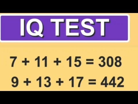 MATH QUIZ - Test Your IQ