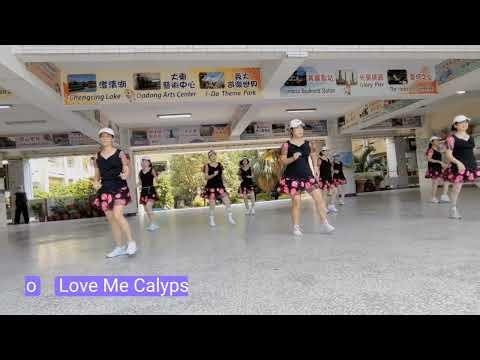 A126 Love Me Calypso Line Dance By 我心中的女神