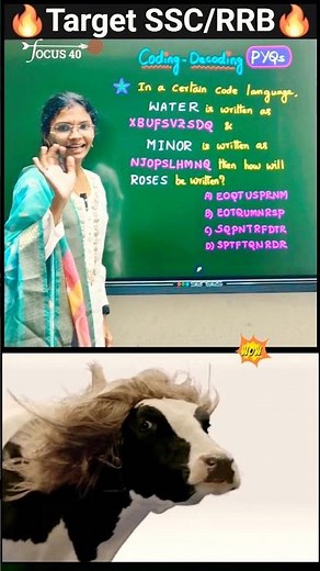 Most Expected Coding-Decoding Trick for SSC CGL & RRB | PYQ Solved in Seconds | Smart Reasoning #yt