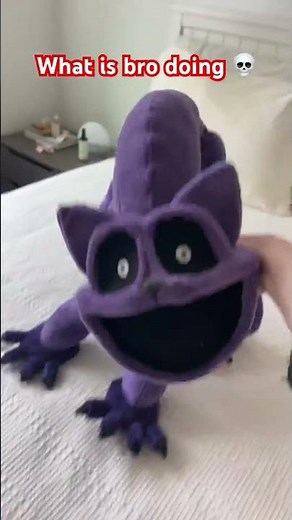 Catnap VS Monster Catnap 🤯💀 #huggywuggy #catnap #poppyplaytime #plushvideos #plushtoys