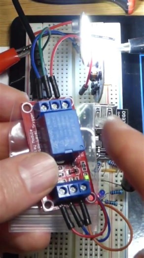 Higher Wattage LEDs Relay Module Switched Astable 555 Timer Controlled