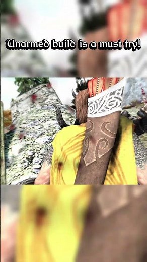 Best unarmed build! #skyrim #gaming #elderscrolls