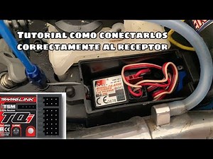 How to connect servos, ESC to the receiver for RC cars or boats