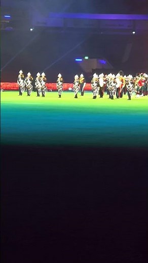 The first round of bagpiping concludes - The Royal Edinburgh Military Tattoo 75th Anniversary
