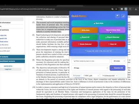 Quick Notes Update: New UI, New Features, Local Notes