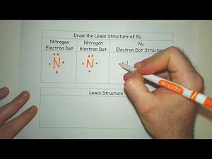 📏 How to Draw the Lewis Structure of Nitrogen (N₂) | Step-by-Step Chemistry Tutorial