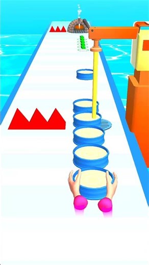 Can You Stack This Perfectly? 🍰🤣 #shorts #bakerystack