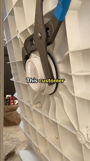 Installing Oatey’s Caulk Free Shower Drain with New Shower Install #plumber #plumbing #oatey #shower