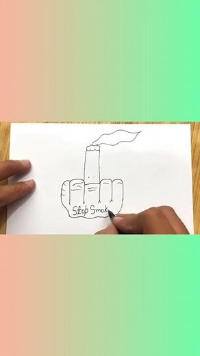 How to Draw World No Tobacco Day Special Poster #moneyguru1002 #quitsmoking #nosmoking #stopsmoking