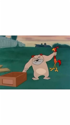 @cizgifilmsunar on Instagram: "🎬 Cock-a-Doodle Dog (1951) is a classic animated short by Tex Avery, part of the MGM cartoon series. In just six minutes, it shows a sleep-deprived bulldog, Spike, in a nonstop battle with a crowing rooster. Spike comes home exhausted, hoping for some rest, but a tiny barnyard rooster just won’t stop crowing. Spike tries everything—from throwing shoes and planks to using hand grenades! Even taking the rooster to the mountains doesn’t help—classic Tex Avery cartoon