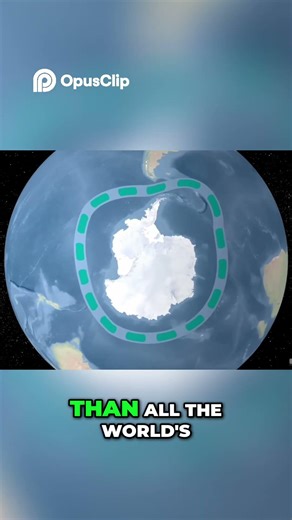Antarctic Circumpolar Current Changes Everything #ocean #science #facts