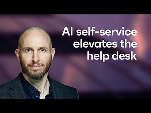 How AI self service improves help desk experiences