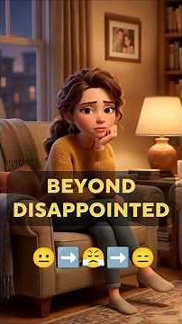 Upgrade Your English More Ways to Say “Disappointed” #shorts #learnenglish #englishlearning