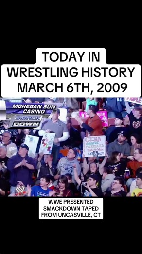 #TodayInHistory #2009 #WWE #SmackDown #BachPac | wwe smackdown