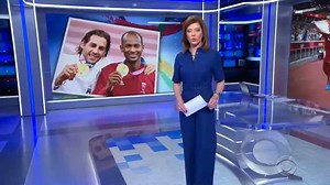 OLYMPIC SPORTSMANSHIP: The Olympic motto has been “faster, higher, stronger,” but elite athletes in Tokyo are showing the world that achieving new heights together is what the spirit of the Games is all about. | CBS Evening News