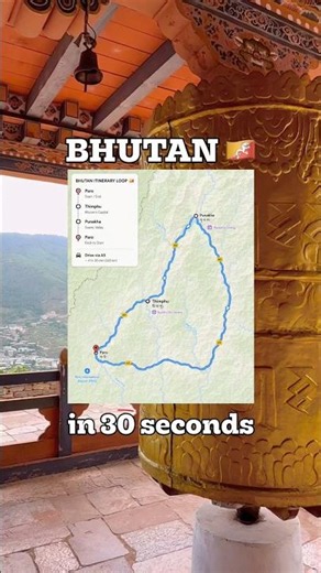 Bhutan in 30 seconds ❤️#bhutan #bhutantravel