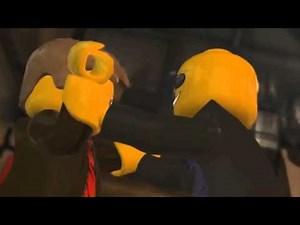 Lego City Undercover video game tickling scene