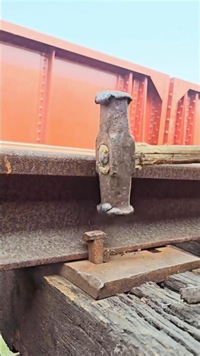 Railway Track Bolt Tightening Process 👍 #craft #handmade #skills