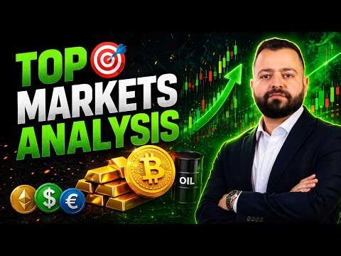 🎯TOP Analysis For This Week! GOLD, EURUSD, BTC & US30 - Forex Trading