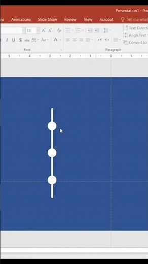 How to Design 3 Points with Rounded Line Corners in PowerPoint