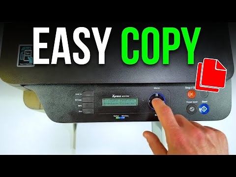 How to Make Copies with the Samsung Xpress M2070W Printer - Step-by-Step Guide