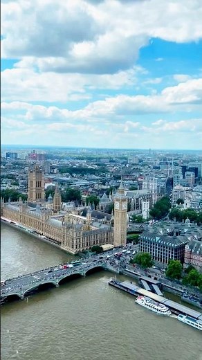 London Skyline in 4K 🌆 Stunning Views From Above the City