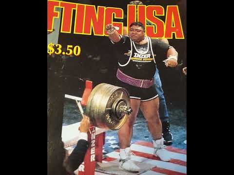 Anthony Clark, the gentle giant of powerlifting