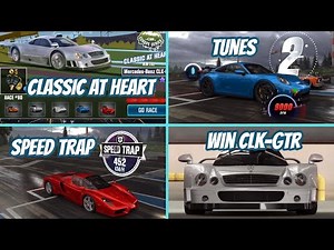 CSR 2 | Classic at Heart | Race #61 #62 #79 Speed Trap with Stage 5 Tune, Last Race | Win CLK-GTR