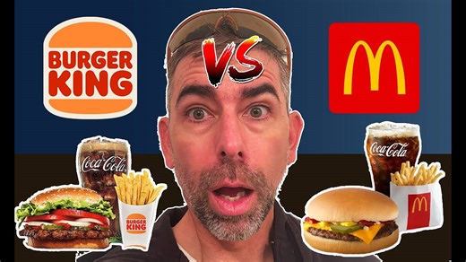 Burger King vs McDonald's - blind guy taste test