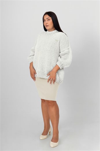 Mohair Sweater | Cozy Oversize Fluffy Knit Jumper - Etsy