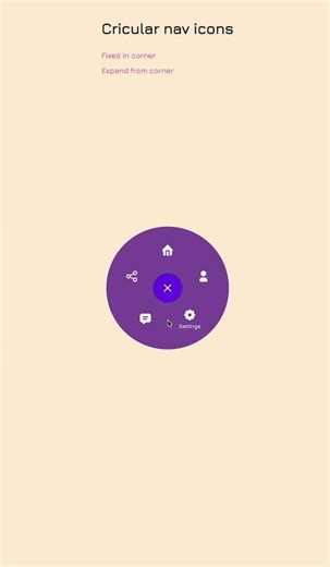Cricular nav icons #cssonly